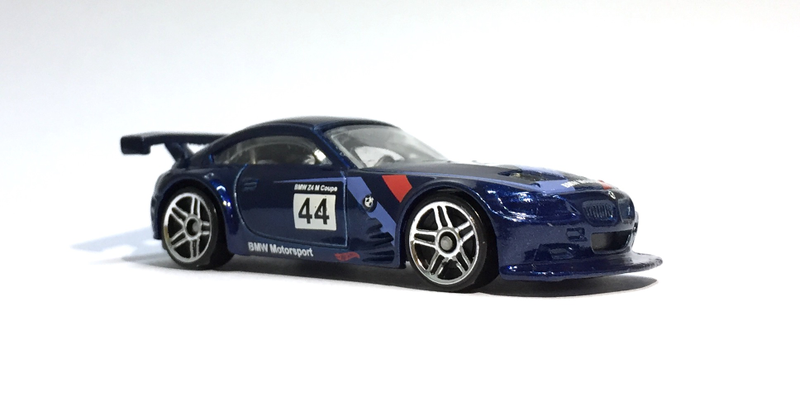 Illustration for article titled BMW Z4M coupe racecar by Hot WheelsÂ